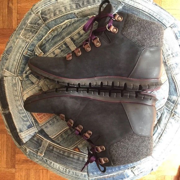 Cole Haan ZeroGrand Waterproof Hiking Boots SZ 8.5 - Picture 3 of 8